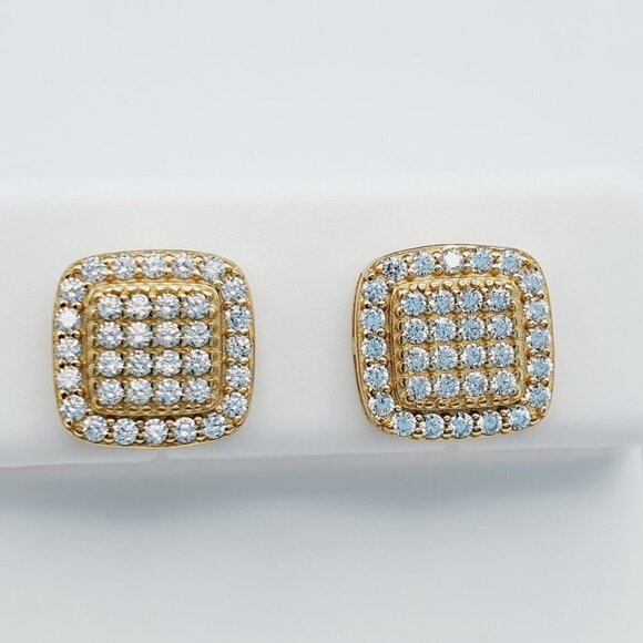 "925 Sterling Silver Cubic Zirconia Earrings, U19254803 - Picture 10 of 11